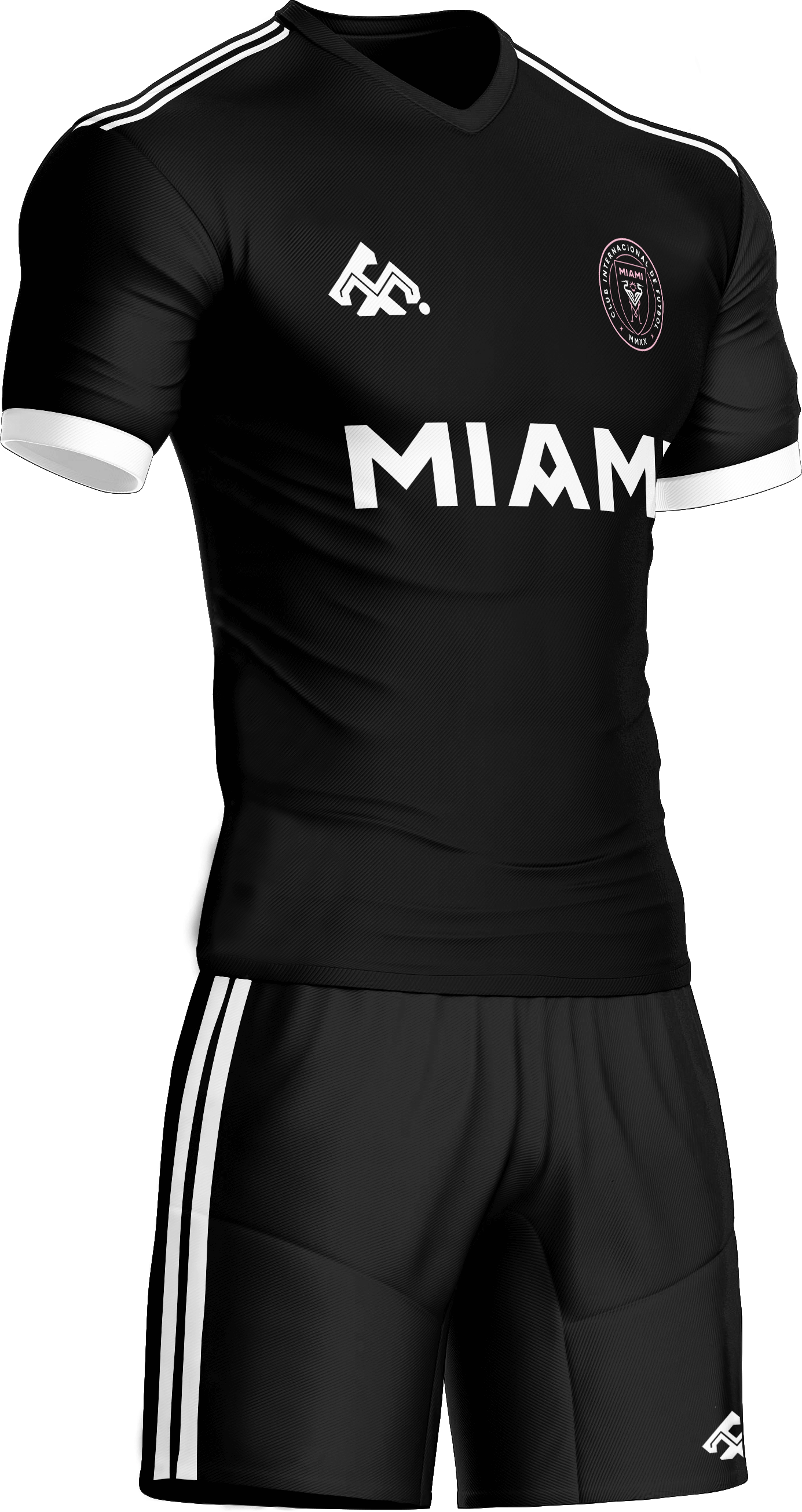 Uniforme Inter de Miami Color Negro